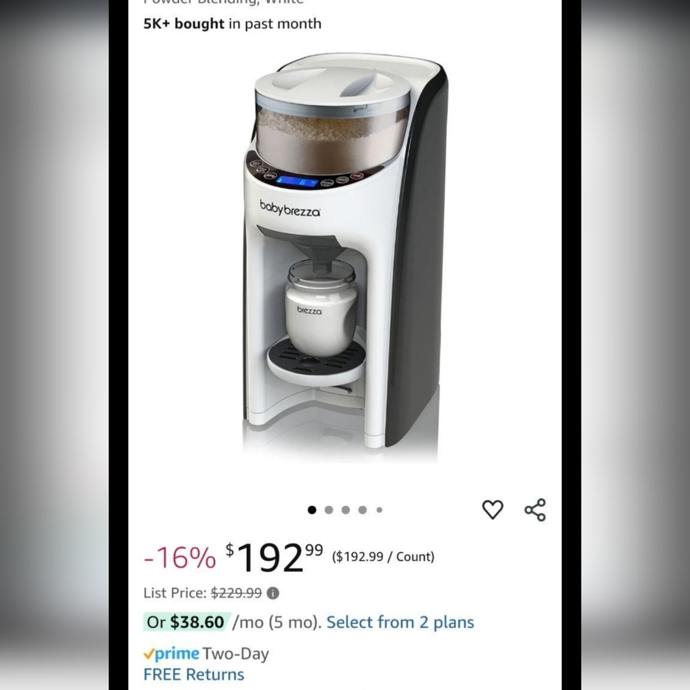 Baby Brezza Formula Pro Advanced Dispenser